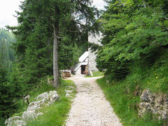 Velika Baba, Krnsko jezero, 3.8.2004 - foto povečava