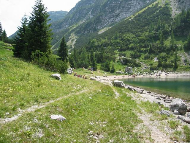 Velika Baba, Krnsko jezero, 3.8.2004 - foto povečava