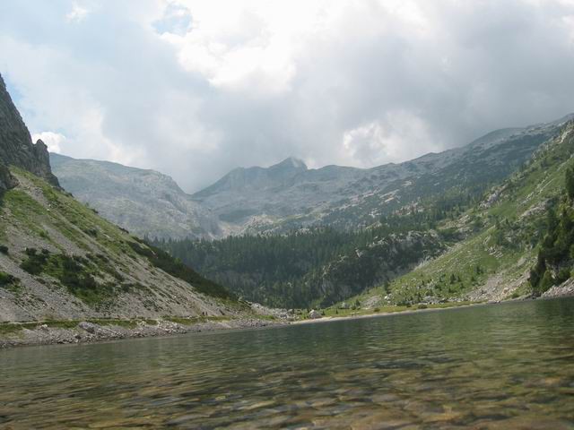Velika Baba, Krnsko jezero, 3.8.2004 - foto