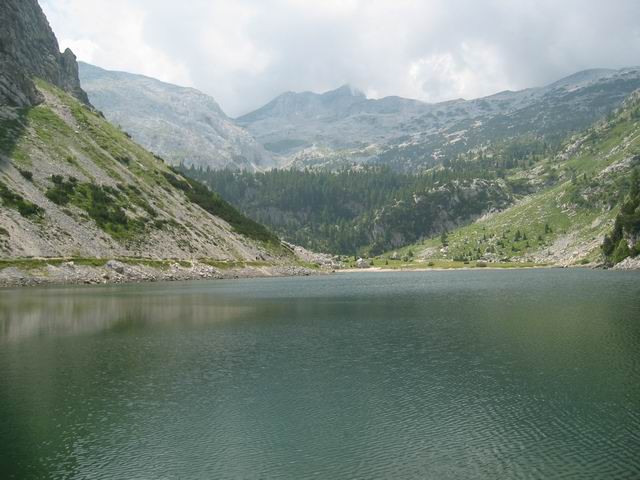 Velika Baba, Krnsko jezero, 3.8.2004 - foto povečava