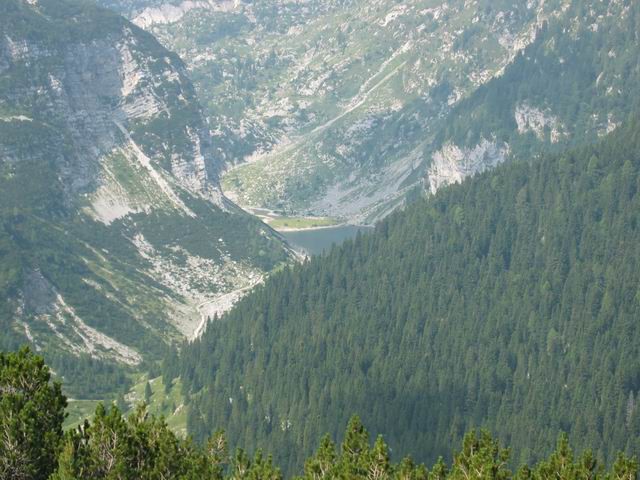 Velika Baba, Krnsko jezero, 3.8.2004 - foto povečava