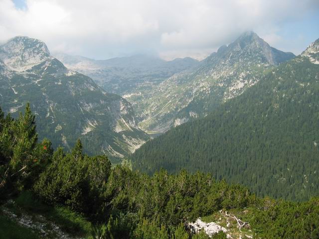 Velika Baba, Krnsko jezero, 3.8.2004 - foto povečava