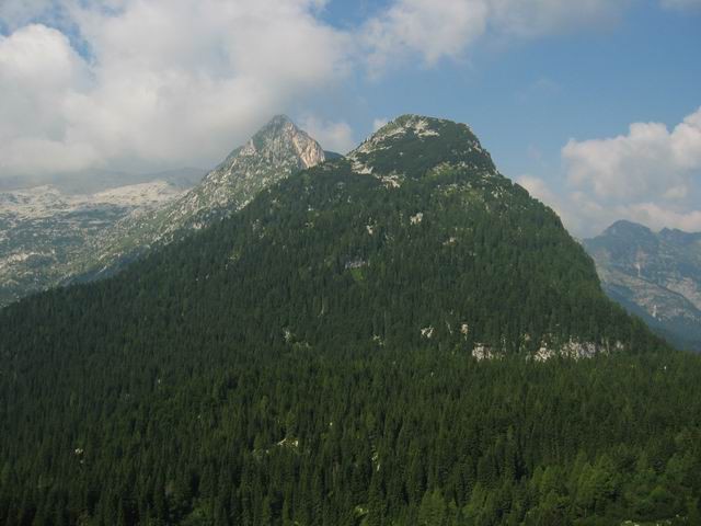 Velika Baba, Krnsko jezero, 3.8.2004 - foto povečava