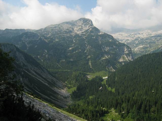 Velika Baba, Krnsko jezero, 3.8.2004 - foto povečava