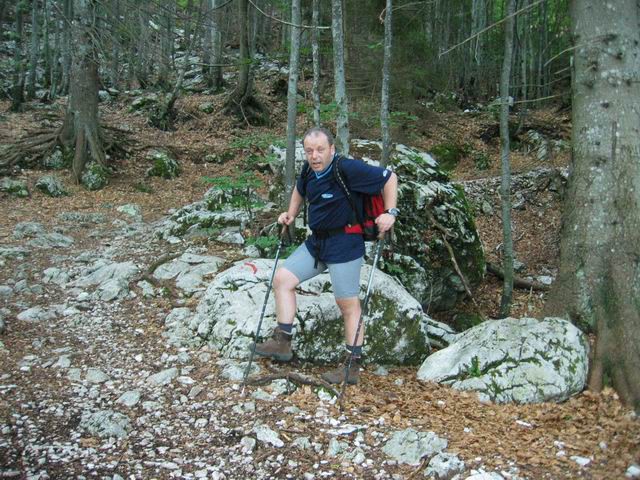 Velika Baba, Krnsko jezero, 3.8.2004 - foto povečava