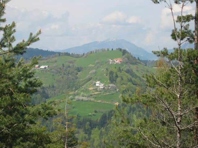 Grmada, Tošč, Selo, Črni vrh, 2.5.2004 - foto povečava