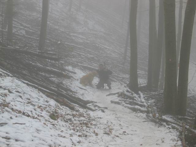 Koča Iskra na Jakobu, Potoška gora, 11.1.2004 - foto