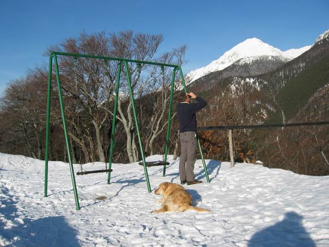 Koča Iskra na Jakobu, Potoška gora, 11.1.2004 - foto