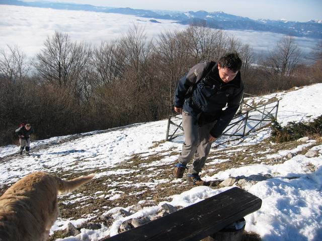 Koča Iskra na Jakobu, Potoška gora, 11.1.2004 - foto povečava