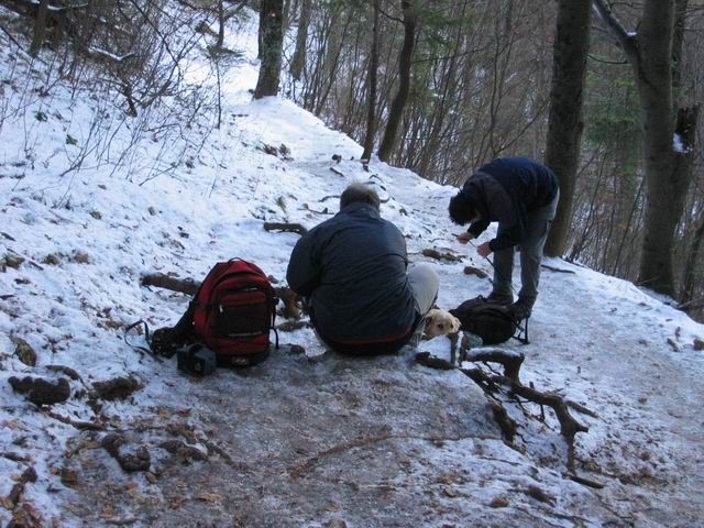 Koča Iskra na Jakobu, Potoška gora, 11.1.2004 - foto