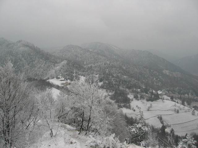 Tošč, Gonte, Grmada, 4.1.2004 - foto