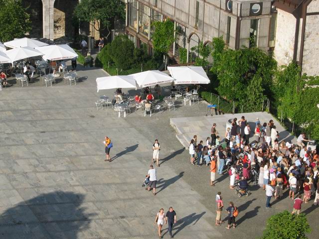 Ljubljanski grad, 6.7.2003 - foto povečava