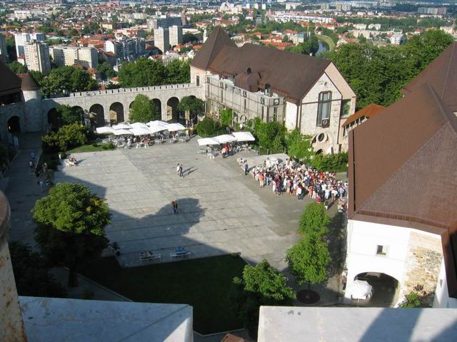 Ljubljanski grad, 6.7.2003 - foto povečava