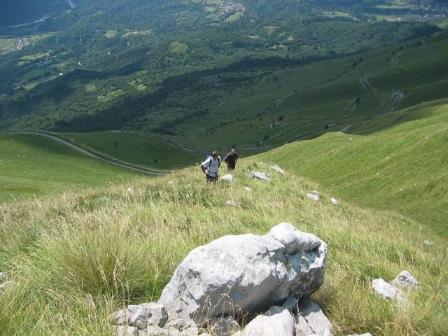 Kobariški Stol, 2.8.2003 - foto povečava