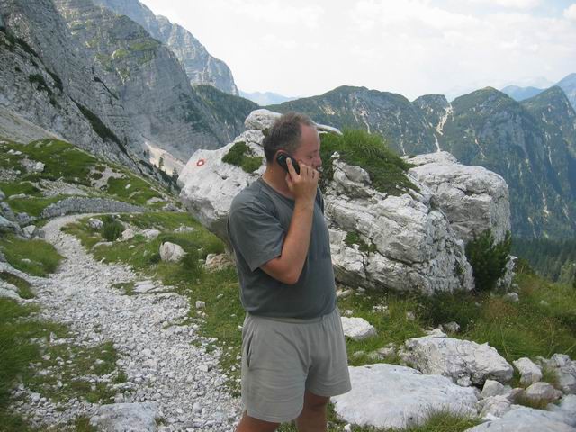 Zadnjiški Ozebnik, Prehodavci, 8.8.2003 - foto povečava