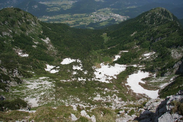 Orožnova koča, Črna prst, 20.6.2006 - foto povečava