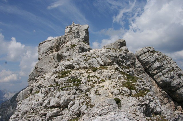 Slovenski turnc z vrha Stene