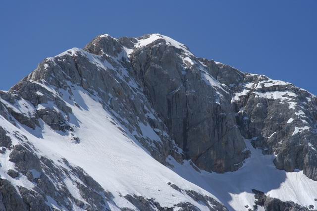 Triglav, 21.4.2007 - foto povečava