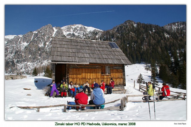 Zimski tabor MO PD Medvode 2008 - foto