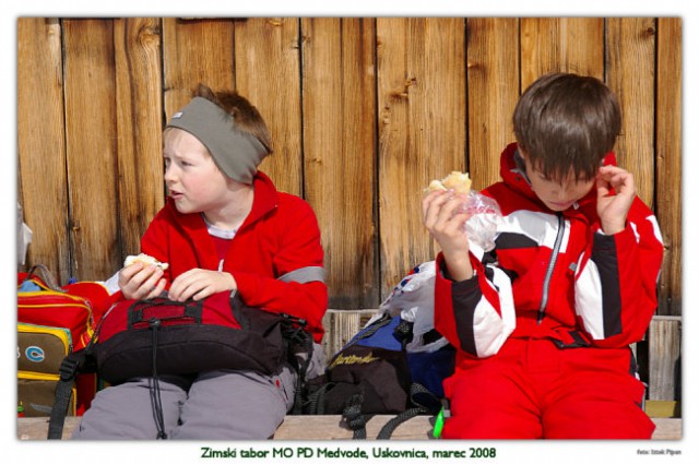 Zimski tabor MO PD Medvode 2008 - foto