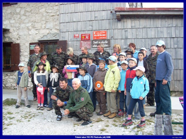 Poletni tabor MO PD Medvode 2008 - foto