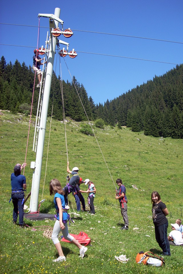 Poletni tabor MO PDM 2009 - Mozirska koča - foto povečava