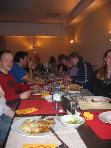 Traditional slovenian dinner - foto