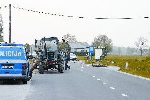 Nesrece motoristov - foto povečava