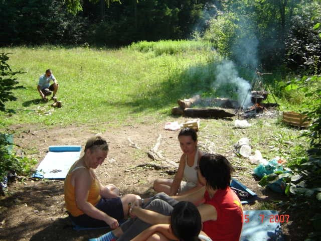 Piknik - 15.7. 2007 (Pupa, Črta, Rea, Miško) - foto