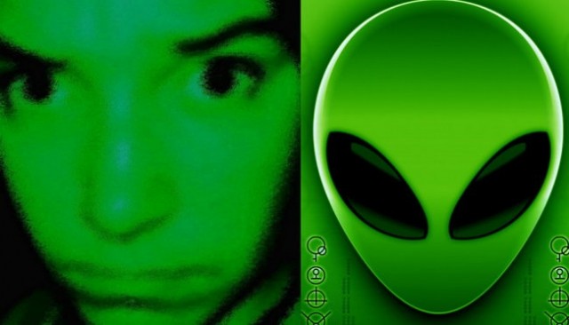 Natalie vs. alien