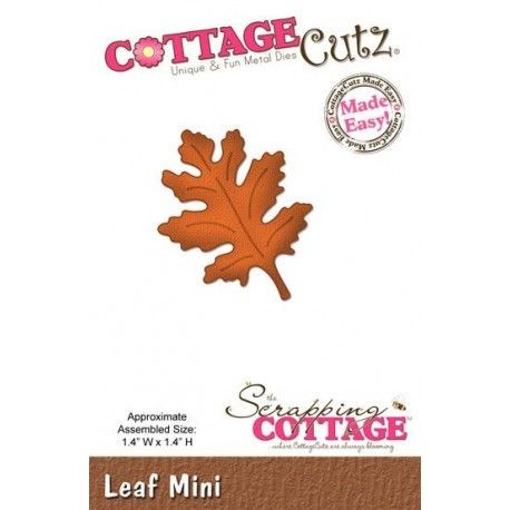 Cottage cutz - leaf mini   -   2€  +  poštnina