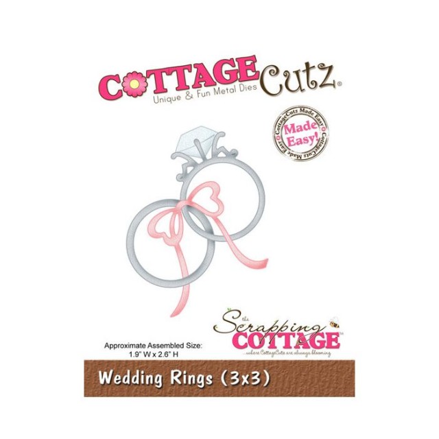 Cottage cutz - wedding rings   -   9€ + PTT