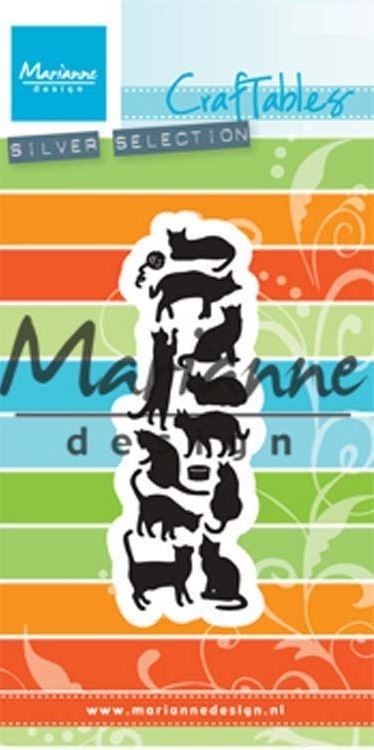 Marianne design- craftables- punch die cats   -  3,5€ + PTT