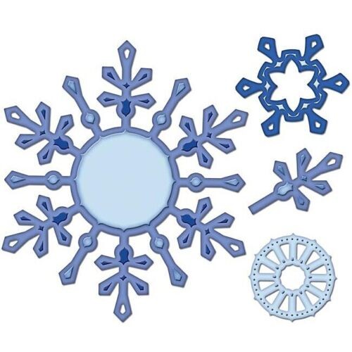 Spellbinders - snowflake pendant  -  10€ + PTT