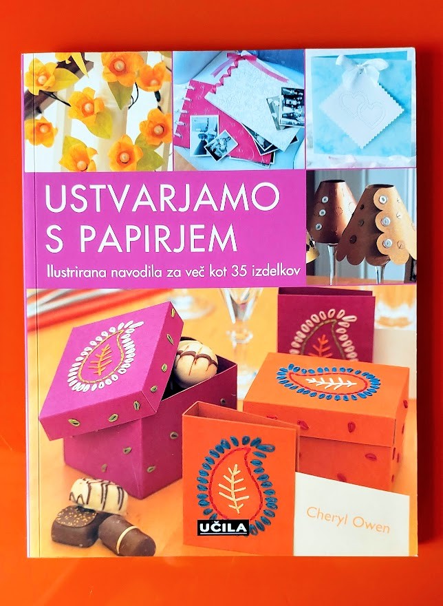 ustvarjamo s papirjem - 9,5€ + ptt