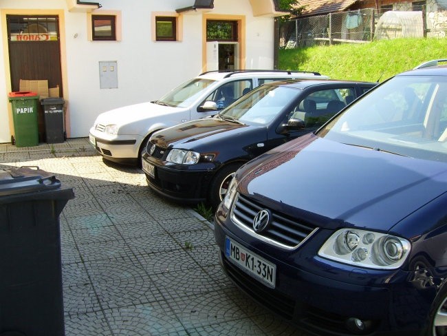 Naši avti - VW Touran, Polo, Golf - foto povečava