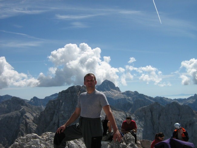 Marko in Triglav.