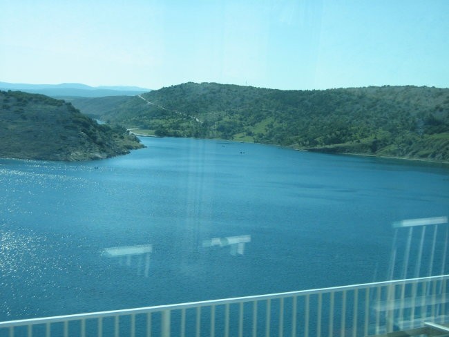 Slika z Krškega mosta.