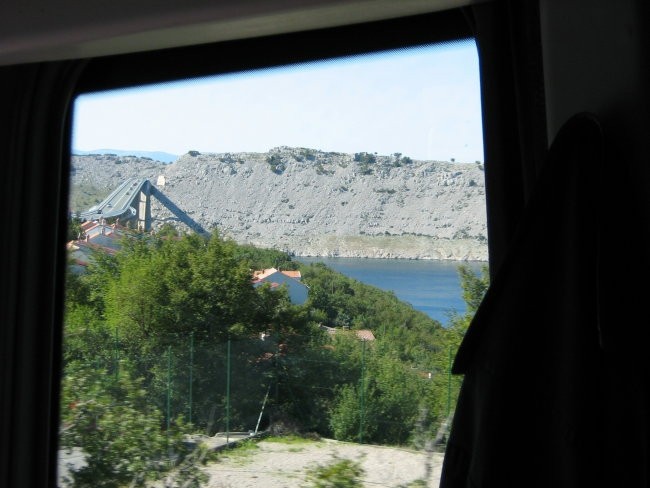 Pogled na Krški most.