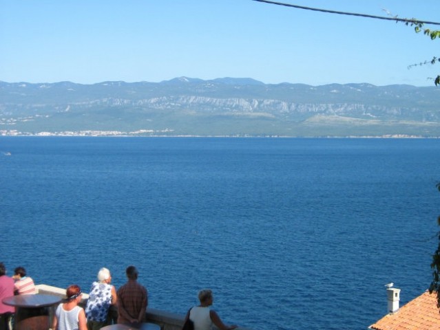 Pogled na Jadransko morje. 
