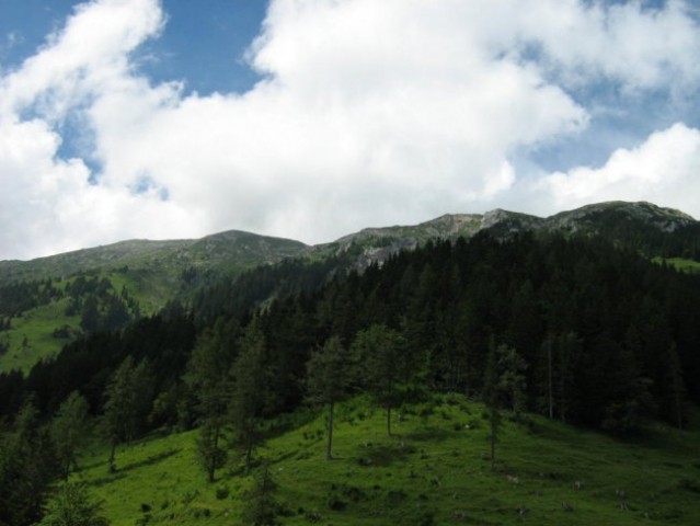 Greben Begunjščice.