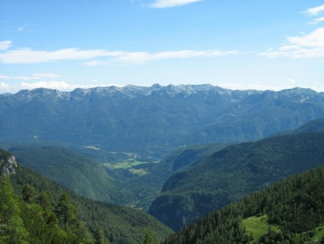 Delček Bohinjskega jezera.