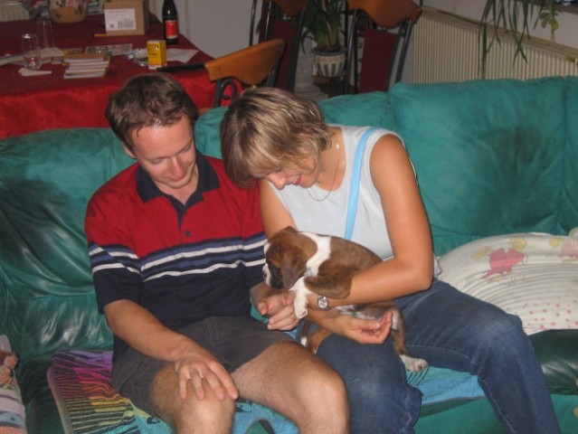 21.avgust 2004 - Cindy odhaja v Slovensko Bistrico. Lastnika: Zvezdana in Marko.