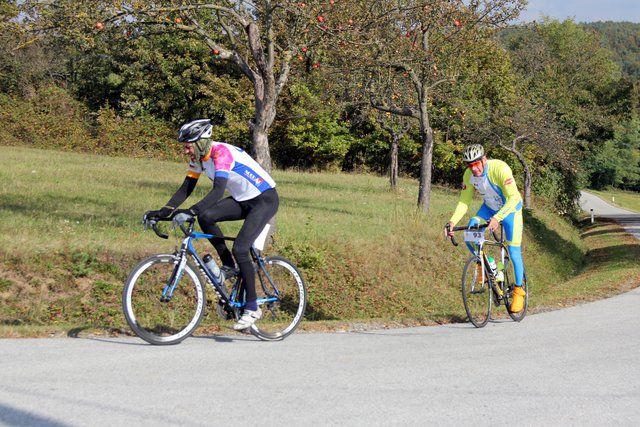 2016 1009 Dobrovnik - Slovenija kolesari - foto