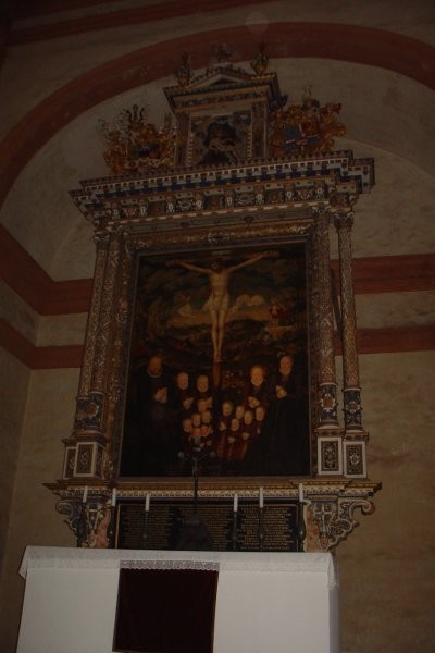 Altar mit dem Kinderbild<br>oltar s sliko otrok
