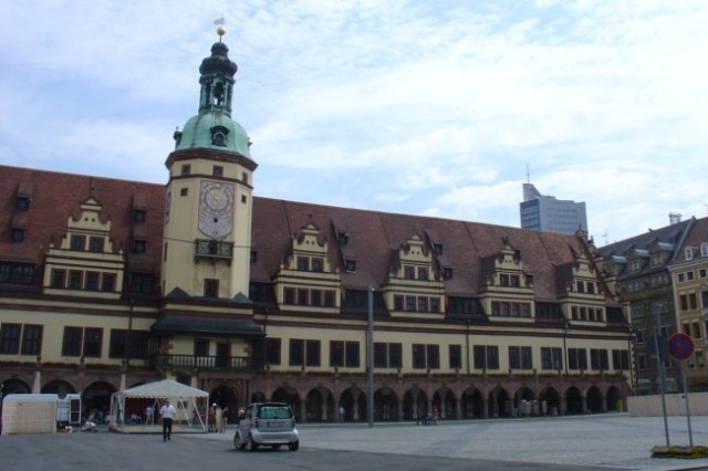 Rathaus Leipzig<br>Mestna hiša Leipzig