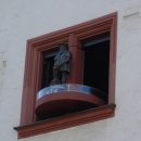 Figurliches Glockenspielzgodovinski liki ob spremljavi zvončkov 