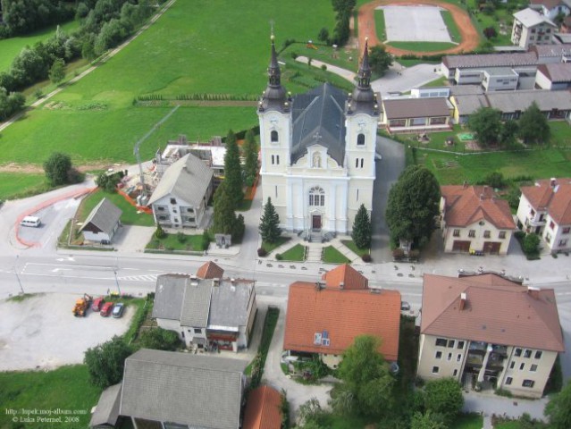 Letalski posnetki - Pri cerkvi 19.7.08 - foto