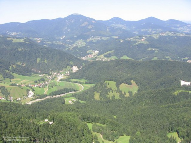 Letalski posnetki - Košakov grič, 19.8.08 - foto