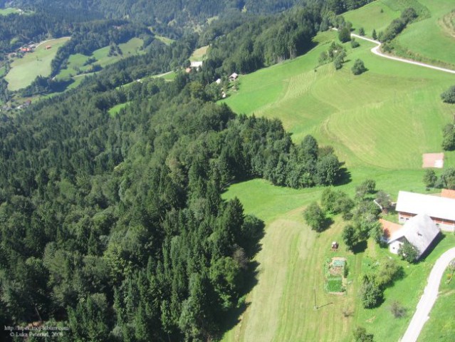 Letalski posnetki - Košakov grič, 19.8.08 - foto